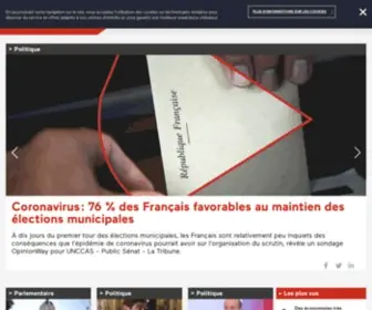 Publicsenat.fr(Public Sénat) Screenshot