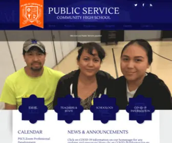 Publicservicehs.org(Public Service Community At Diego Rivera Learning Complex) Screenshot