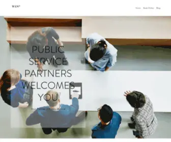 Publicservicepartners.com(Public Service Partners) Screenshot