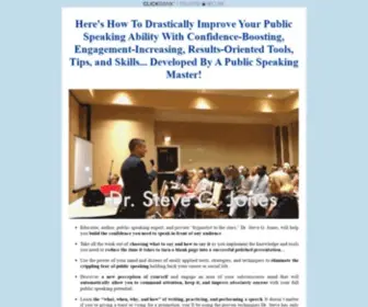 Publicspeakingcertified.com(Basic Public Speaking Certification Course) Screenshot