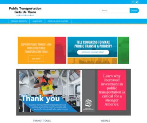 Publictransportation.org(Public Transportation) Screenshot