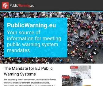 Publicwarning.eu(Public Warning) Screenshot