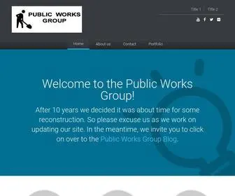 Publicworksgroup.com(Public Works Group) Screenshot