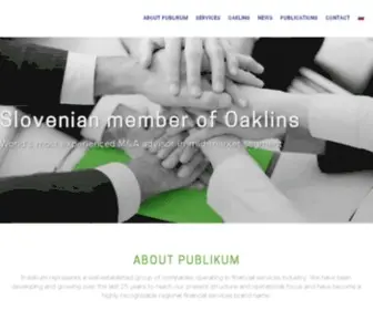 Publikum.si(Domov) Screenshot