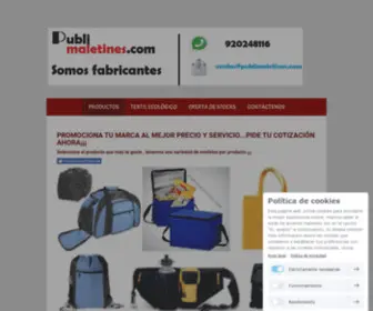 Publimaletines.com(Publimaletines) Screenshot