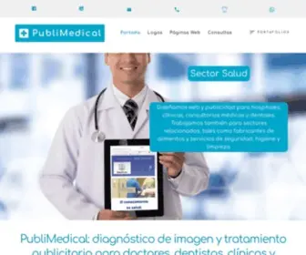 Publimedical.com(Marketing médico. recetas publicitarias) Screenshot