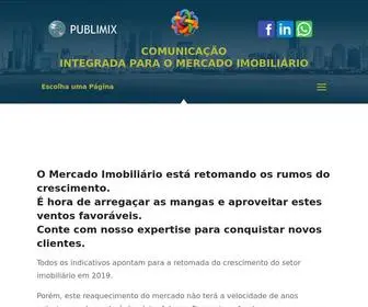 Publimix.com.br(Comunicação integrada para o mercado imobiliário) Screenshot