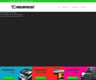 Publimpresos.com(Publimpresos) Screenshot