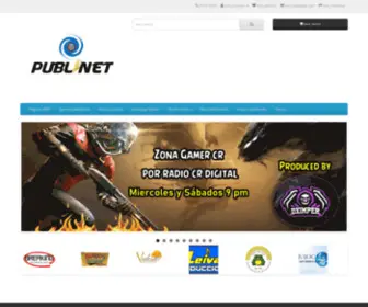 Publinetcr.com(Publi NET) Screenshot