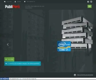 Publiperu.pe(Hosting Peru) Screenshot