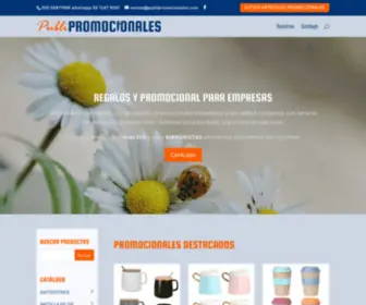 Publipromocionales.com(PROMOCIONALES REGALOS EMPRESAS PUBLIPROMOCIONALES) Screenshot