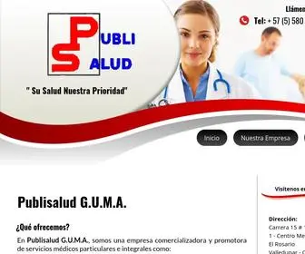 Publisalud.com.co(Publi Salud) Screenshot