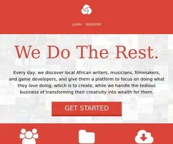 Publiseer.net(Digital Content Distribution for Africa) Screenshot