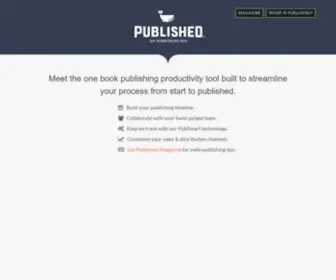 Published.com(Book directory) Screenshot