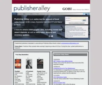 Publisheralley.com(Publisheralley) Screenshot