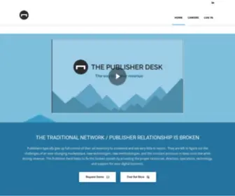 Publisherdesk.com(The Publisher Desk) Screenshot