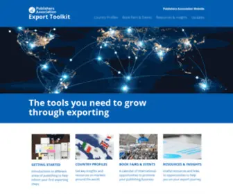 Publishing-Export.org.uk(Export Toolkit) Screenshot