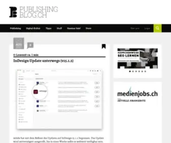 Publishingblog.ch(Wir) Screenshot