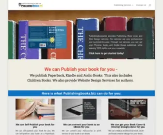 Publishingbooks.biz(Publish Your Book Quickly and Cost) Screenshot