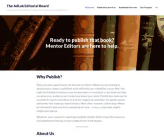 Publishingmentors.com(Learn how our Mentor Editors can help get your project from idea to published work) Screenshot