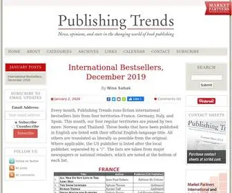 Publishingtrends.com(Publishing Trends) Screenshot
