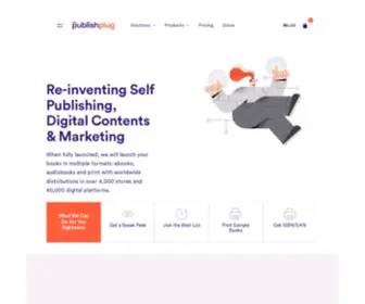 Publishplug.com(Self Publishing) Screenshot