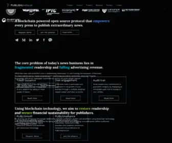 Publishprotocol.io(The most viable blockchain) Screenshot