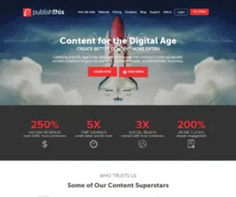 Publishthis.com(PublishThis) Screenshot