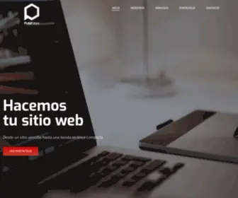Publisites.com.mx(Marketing y Desarrollo Web Profesional) Screenshot