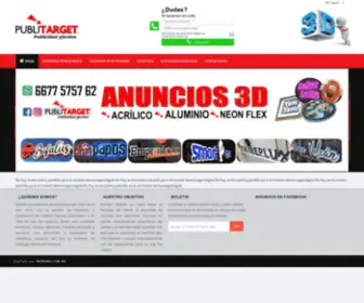 Publitarget.com.mx(Tienda) Screenshot