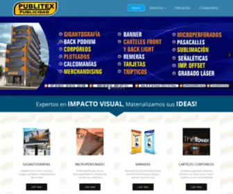 Publitex.com.py(Imprenta) Screenshot