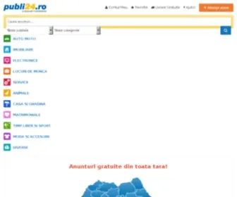 Publitim.ro(Anunturi gratuite online) Screenshot