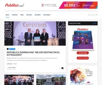 Publitur.com(Medios turísticos en México) Screenshot
