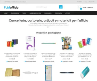 Publiufficio.com(Vendita online articoli per ufficio) Screenshot