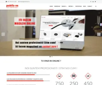 Publizone.ro(Webdesign) Screenshot