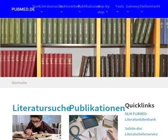 Pubmed.de(Startseite) Screenshot