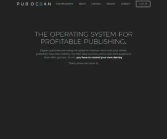 Pubocean.com(Pub Ocean) Screenshot