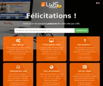 Pubonet.fr(Pubonet) Screenshot