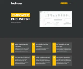 Pubpower.io(The end of the blackbox) Screenshot