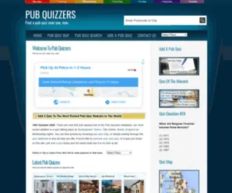 PubQuizzers.com(Pub Quizzers) Screenshot
