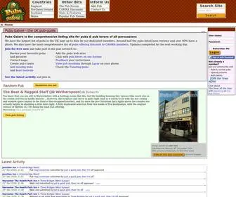 Pubsgalore.co.uk(Pubs Galore) Screenshot