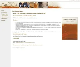 Pubsoftasmania.com.au(Pubs of Tasmania) Screenshot