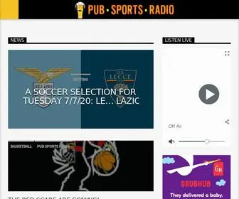 Pubsportsradio.com(Pub Sports Radio) Screenshot