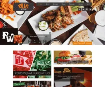 Pubwebb.com(Philadelphia Bar and Restaurant at Temple University) Screenshot