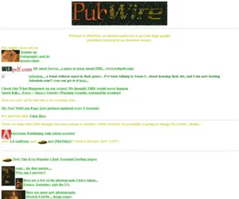 Pubwire.com(The PubWire) Screenshot