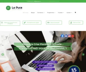 Puce.qc.ca(La Puce ressource informatique) Screenshot