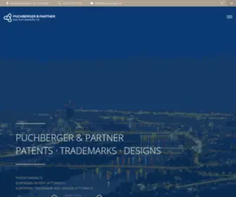 Puchberger.at(PUCHBERGER & PARTNER Patentanwälte) Screenshot