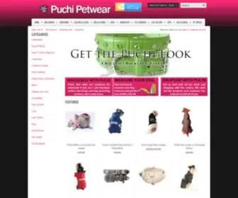 Puchipetwear.com(Dog Clothes) Screenshot