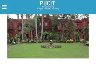 Pucit.edu.pk(Faculty of Computing and Information Technology) Screenshot
