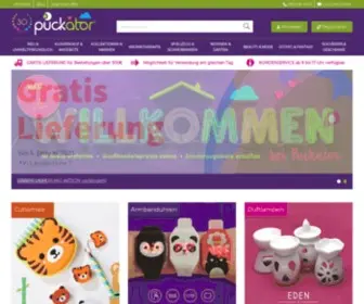 Puckator.de(Großhandel Geschenke) Screenshot